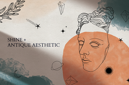 Bundle. SHINE II + ANTIQUE AESTHETIC