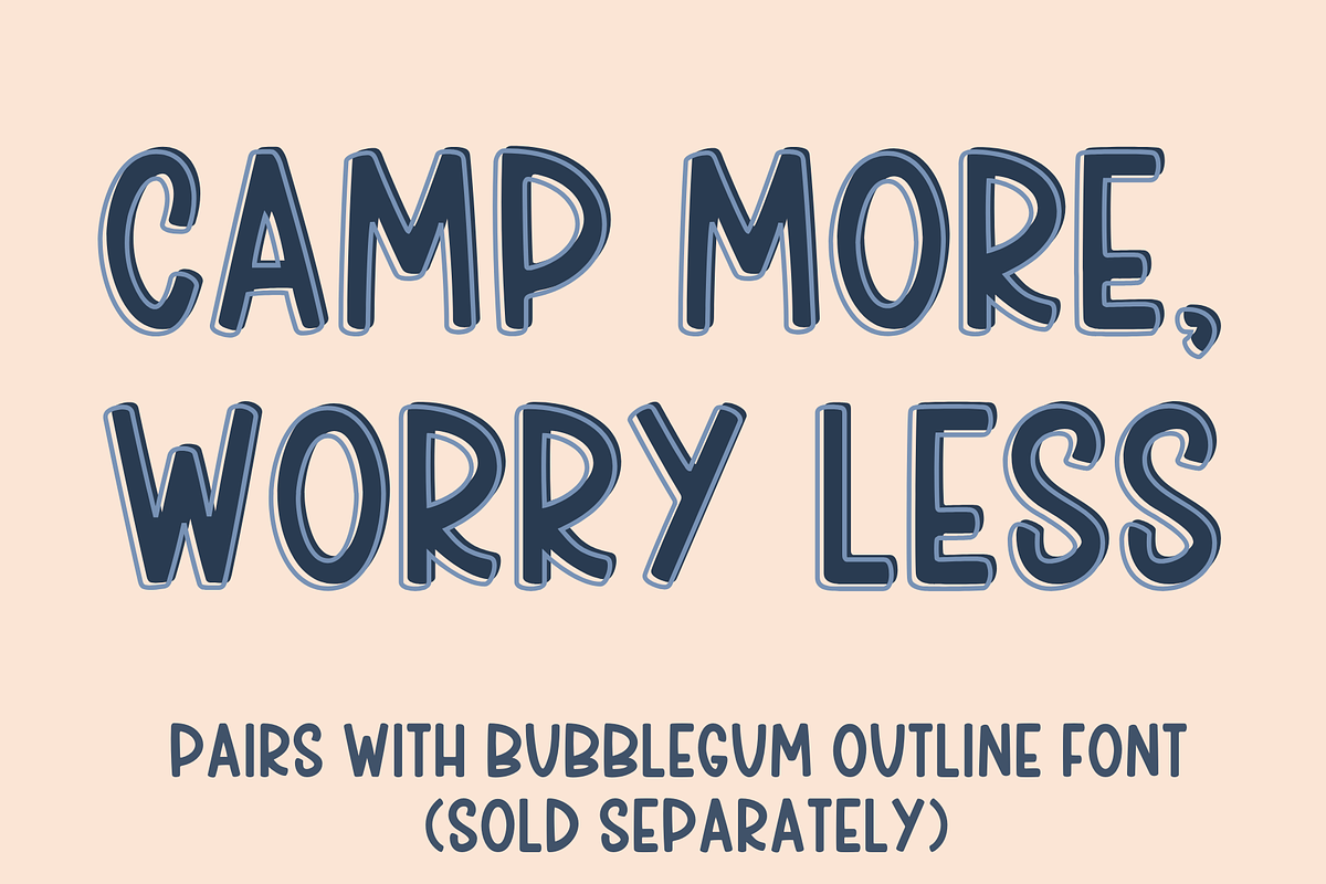 Campfire, Fun Handwritten Font, a Handwritten Font by Designing Digitals (Photo 4 of 9)