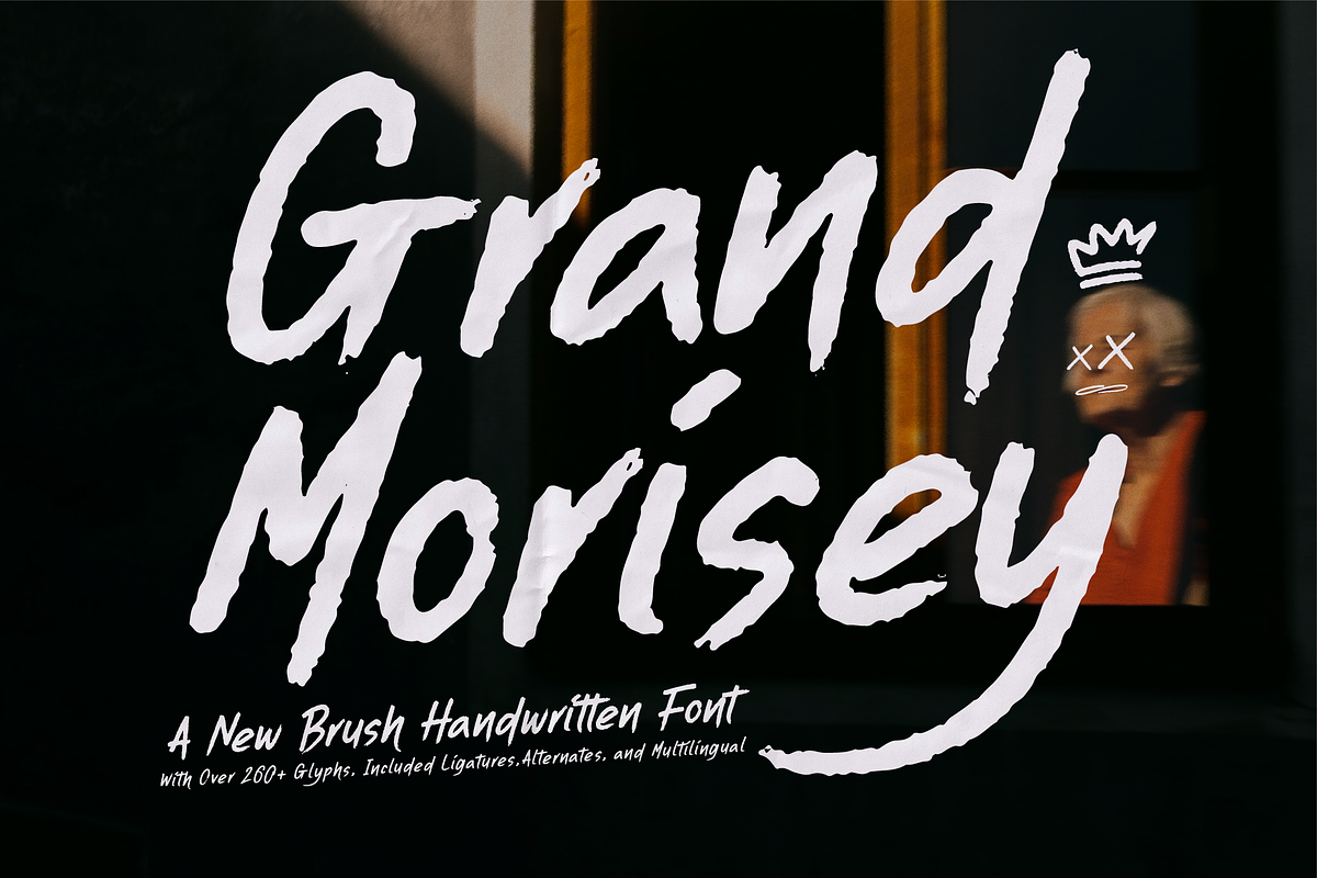 Grand Morisey | Brush Handwritten, a Handwritten Font by gracetype_studio (Photo 1 of 15)
