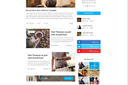 I Blog - Blog Web template PSD, a Templates & Theme by Themeix (Thumbnail 3 of 6)