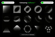 Halftones – Vector Bundle, a Background Graphic by Colorpong (Thumbnail 17 of 19)