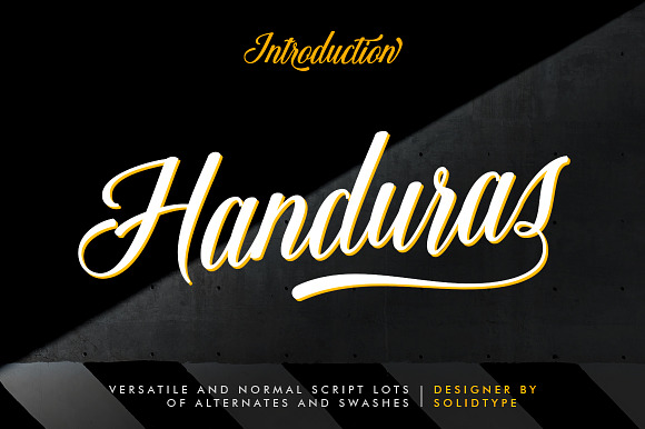 Handuras Script preview 8