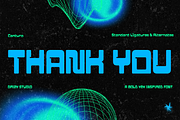 Centuro – Y2K Bold Font, a Sans Serif Font by Drizy (Thumbnail 9 of 9)