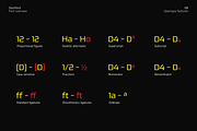 Dashford, a Sans Serif Font by Zafara Studios (Thumbnail 8 of 9)