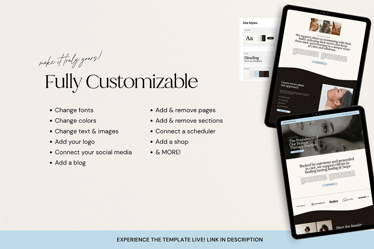 Squarespace Website Template Coach, a Squarespace Template by Breah Designs (Photo 5 of 10)