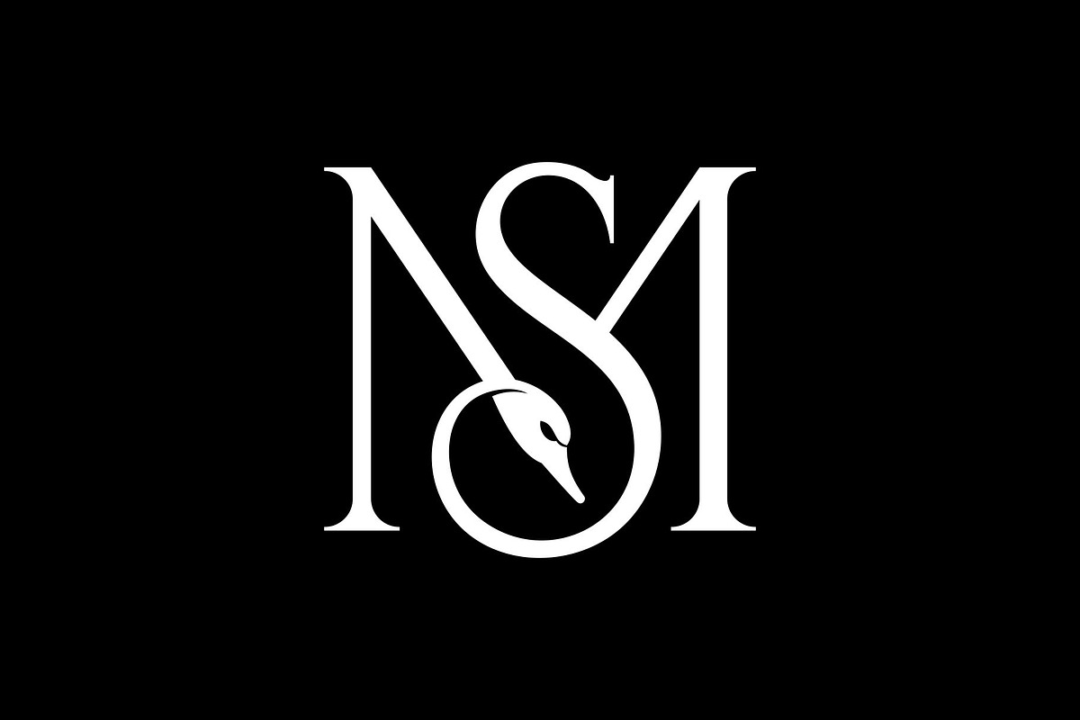 Letter MS Swan Logo, a Branding & Logo Template by Buqancreative (Photo 2 of 4)