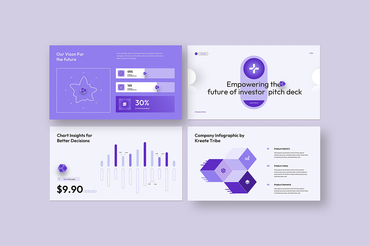 Accounting Advisory Pitch deck, a Presentation Template by KreateTribe (Photo 5 of 11)