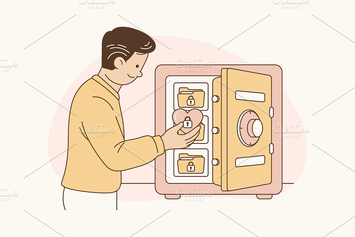 The Safe Space Illustration, an Object Graphic by Jump Studio (Photo 3 of 12)