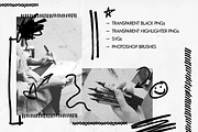 MARKUP Marker PNGs + Brushes Pack, an Object Graphic by Fivehead Studio (Thumbnail 4 of 11)