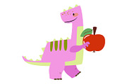 Back to School Dinosaur Clipart, an Education Illustration by the_myro (Thumbnail 8 of 9)
