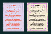 Limoncello Recipe Handwritten Font, a Script Font by PeachCreme (Thumbnail 4 of 13)