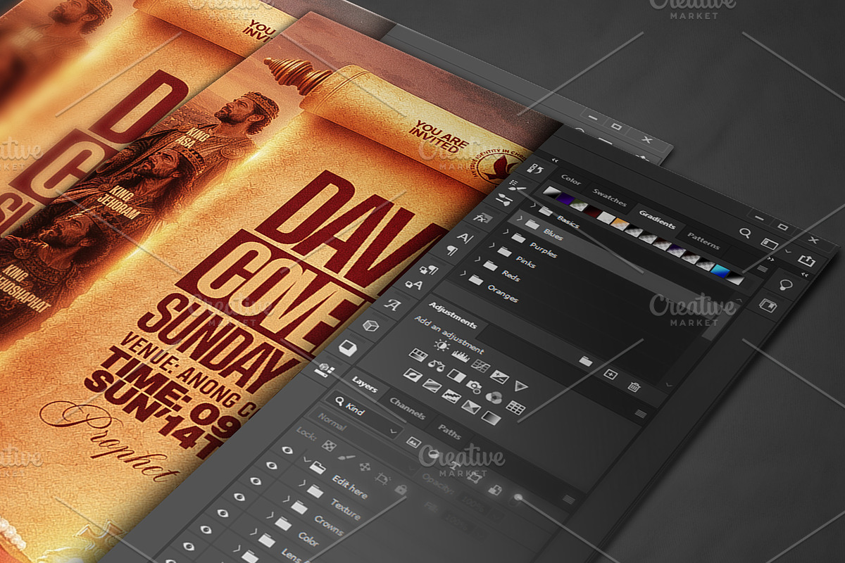 Davidic Covenant Church Flyer Templa, a Social Media Template by church flyer templates (Photo 6 of 10)