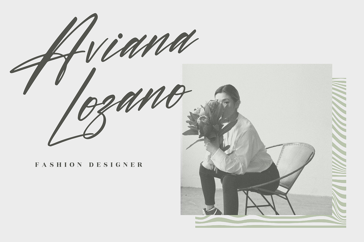 Hunterlost Modern Signature Font, a Script Font by Letterena Studios Script (Photo 7 of 15)