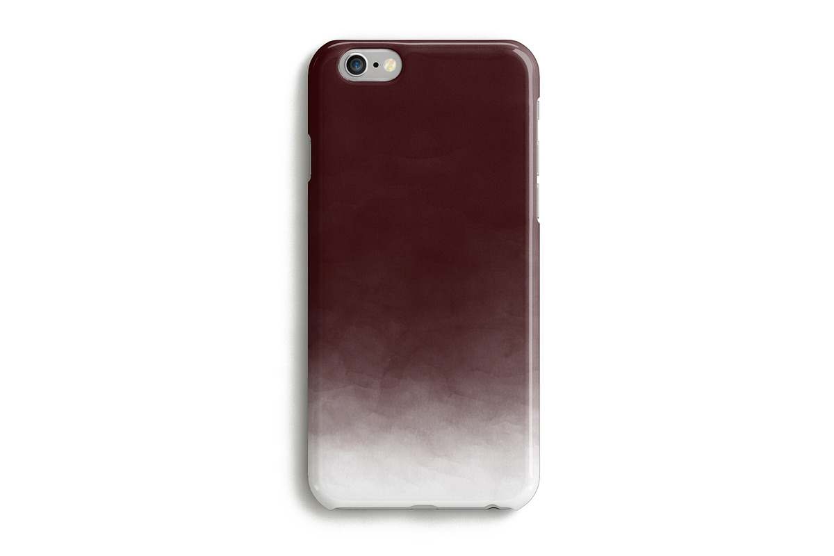 Burgundy Watercolor Backgrounds, a Texture Graphic by KitsPix (Photo 4 of 4)