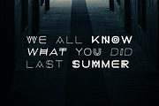 BLACK - Mysterious / Hybrid Typeface, a Font by Designova® (Thumbnail 10 of 11)