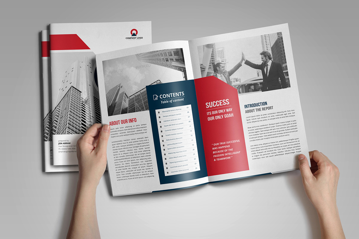 Annual Report Template V10, a Brochure Template by JanySultana (Photo 17 of 18)