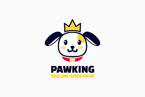 Pawking Simple Mascot Logo, a Branding & Logo Template by Artnivora.Std