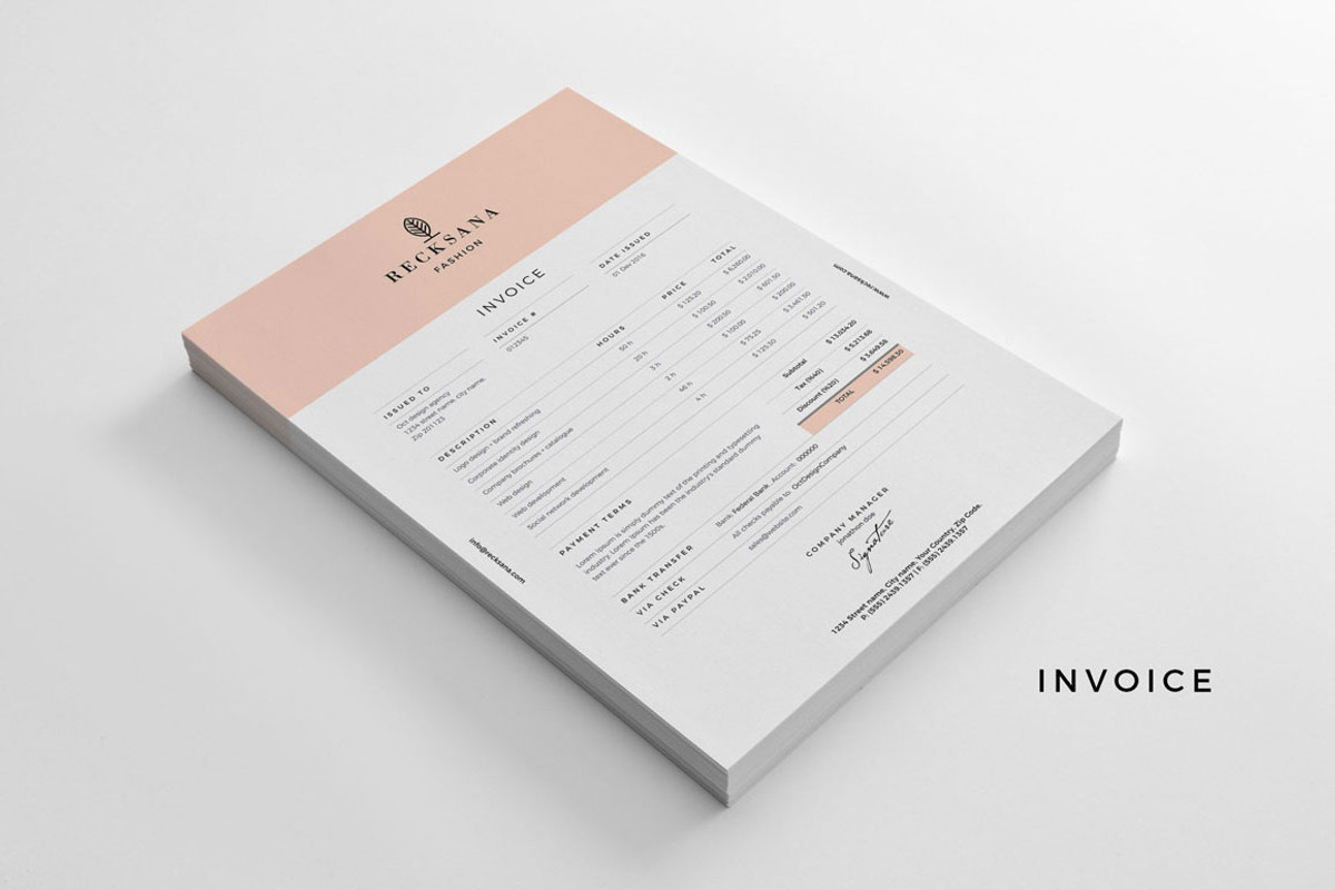 Stylish stationery set, a Stationery Template by GraphicsEgg (Photo 2 of 11)