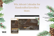 Wix Advent Calendar for Jewelry Shop, a Wix Template by Studio Template by parnii (Thumbnail 1 of 3)