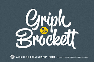 Rowsthin A Modern Calligraphy Font