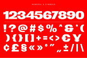 Veroja - Bold Expanded Display Font, a Sans Serif Font by Pekotype (Thumbnail 4 of 15)