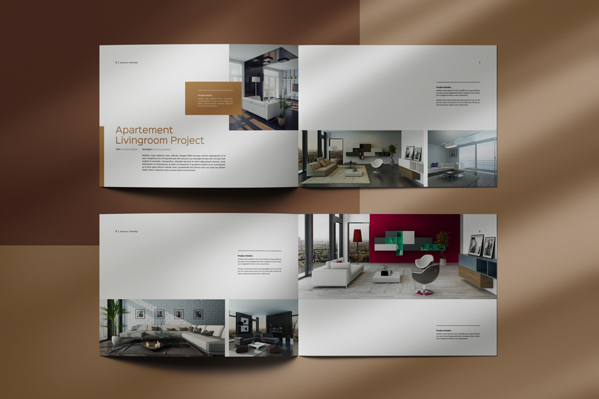 Interior Design Catalogs, a Brochure Template by adekfotografia (Photo 4 of 12)
