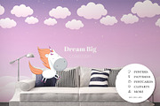 Dream Big Collection, a Wallpaper Graphic by NKTN graphics (Thumbnail 1 of 11)