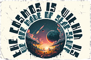Space Journey Display Font, a Sans Serif Font by JumboDesign (Thumbnail 4 of 6)