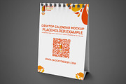 Desktop Calendar A6 Mockup, a Mockup by Shocky Design Studio (Thumbnail 2 of 6)
