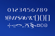 Sky Walk Sans Serif Futuristic Font, a Sans Serif Font by WhymoreArt (Thumbnail 10 of 10)