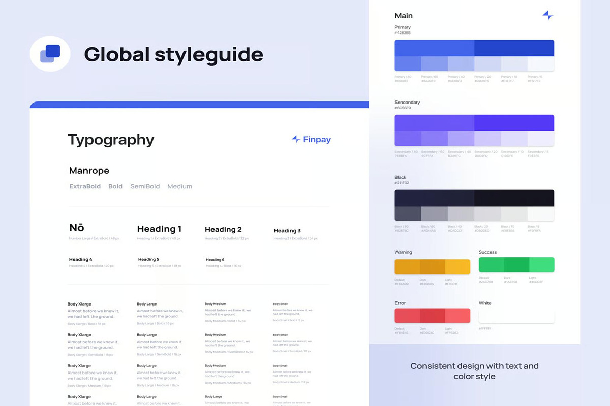 Finpay - Finance App UI Kit, an UI Kit Template by Creative Perspective (Photo 4 of 6)