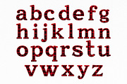 Christmas Plaid Alphabet Clipart, a Decorative Illustration by SvetaArtStore (Thumbnail 4 of 10)