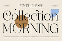 Collection Morning Modern Serif