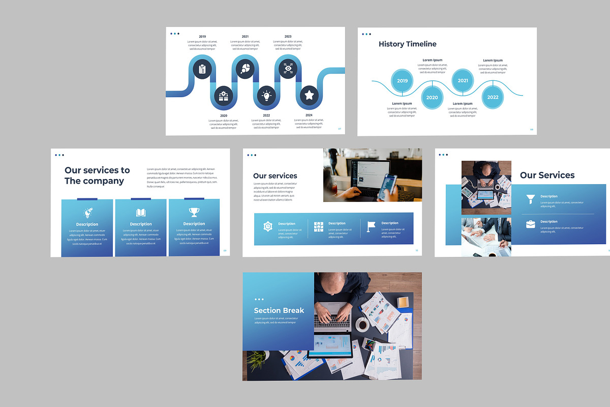 Marketing Business Presentation, a Presentation Template by Recreative (Photo 3 of 6)
