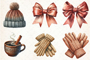 Watercolor Autumn Clipart-02, an Illustration by Libby Wishes (Thumbnail 5 of 6)