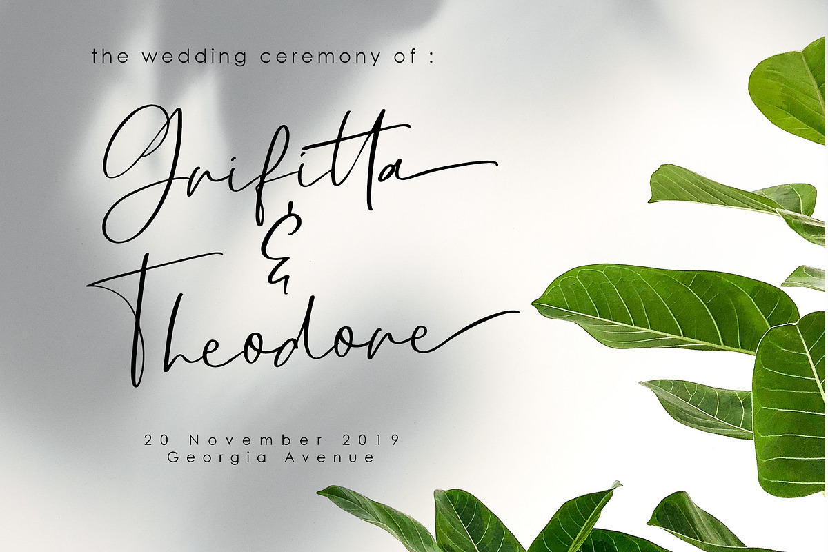 Cllarin - Modern Script Font preview 6