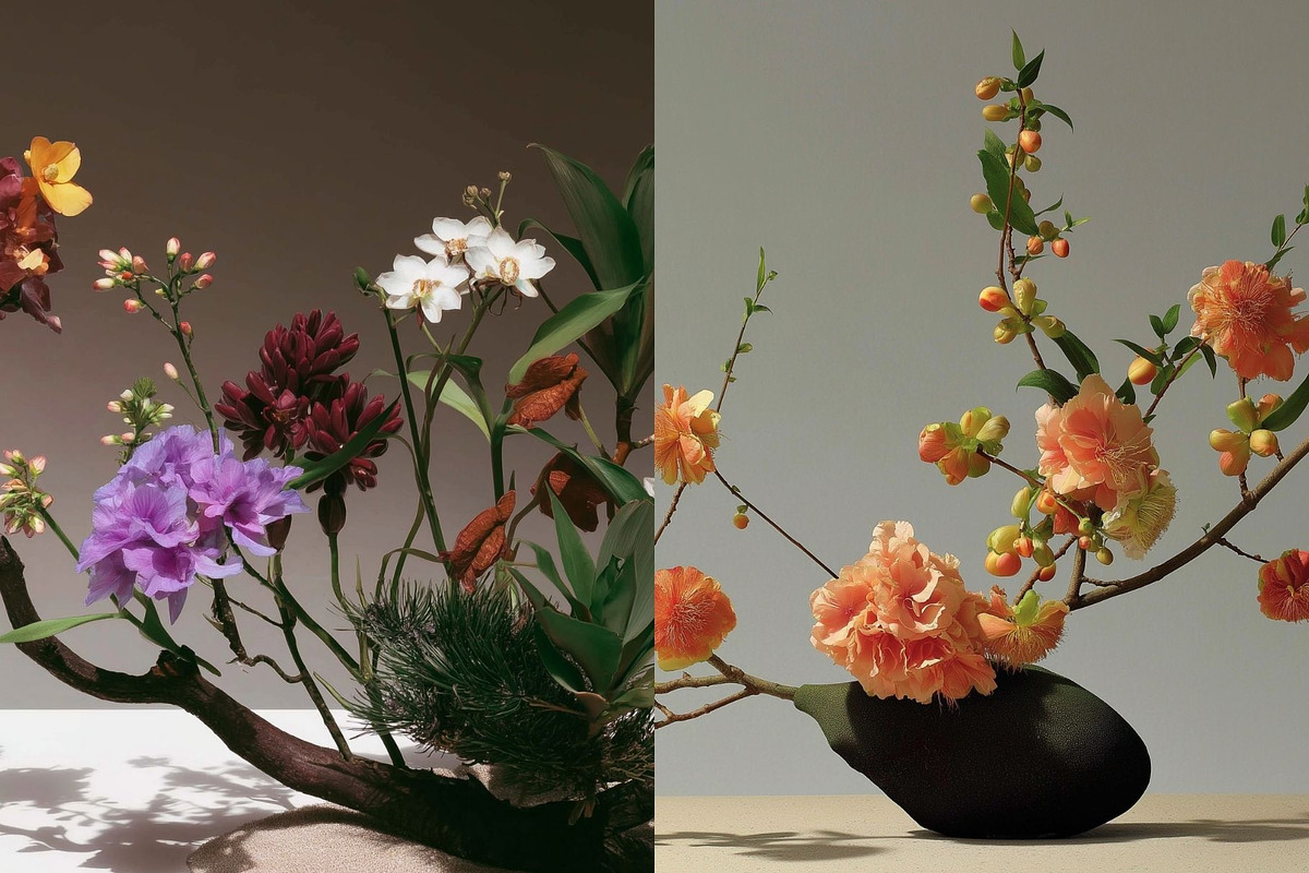 45 Japanese Ikebana Flowers Photos, a Nature Photo by Incomelion (Photo 4 of 13)