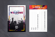 Connection Card Welcome Prayer New, a Print Template by Sync Design Soultions (Thumbnail 2 of 5)