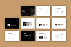 Brand Guide Book Layout, a Shopify Template by MightyDesign