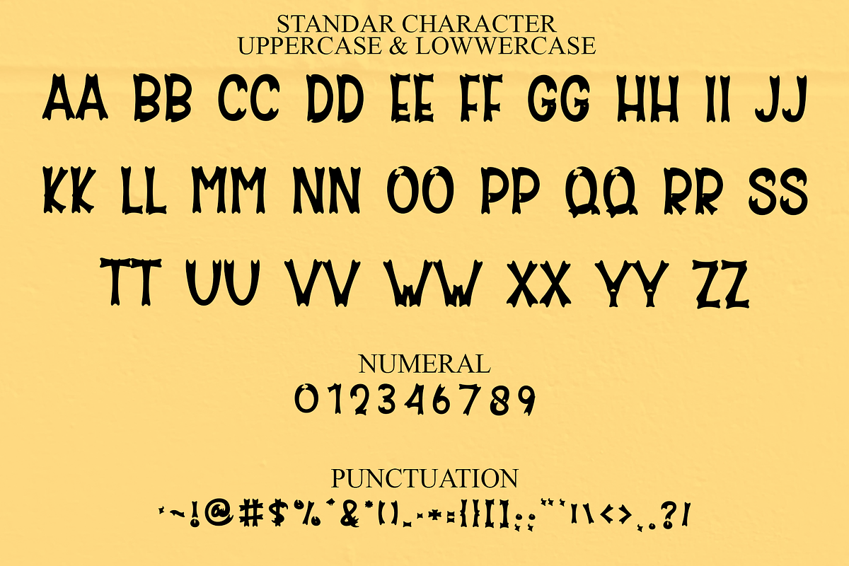 Night Ghoost, a Serif Font by InermediaSTUDIO (Photo 6 of 8)