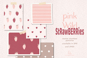 Pink Wild Strawberries