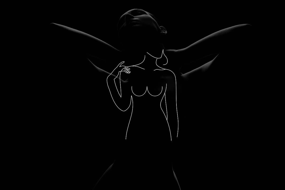 Line Art Woman Beauty Logo, a Branding & Logo Template by Luxury Logos (Photo 2 of 4)
