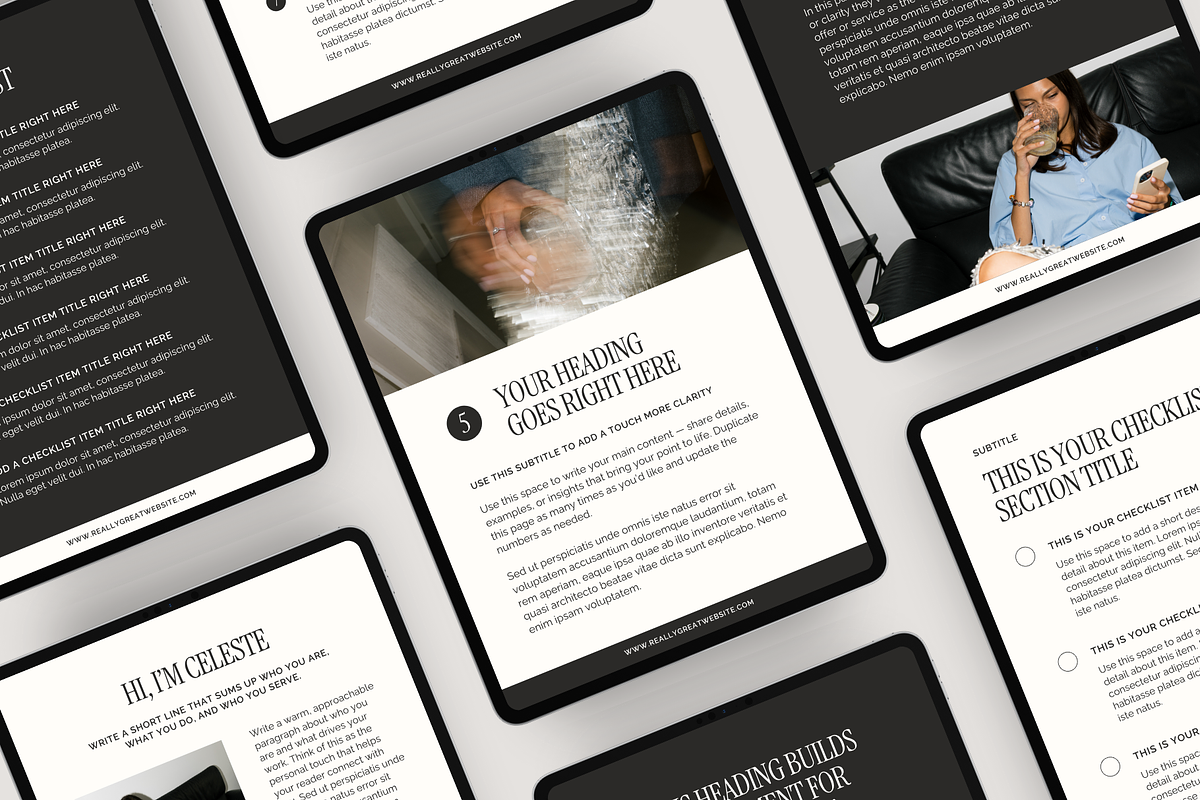 Lead Magnet Template | Canva, a Marketing Template by Rosetta Lane Design (Photo 4 of 8)