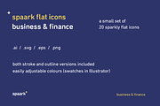 Spaark Business & Finance (20 icons), an Outline Icon by Petr Knoll (Thumbnail 4 of 4)