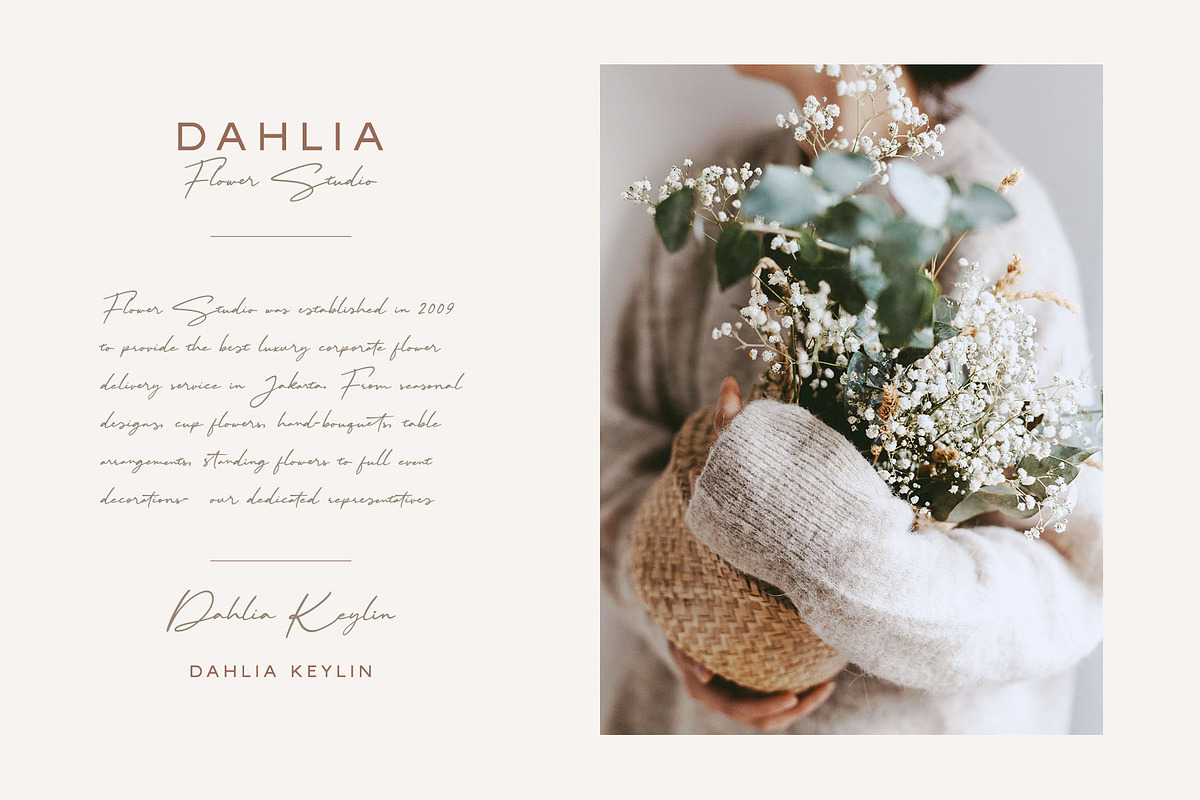 Malibu Sunset - A Beautiful Font Duo, a Script Font by Craft Supply Co. (Photo 3 of 10)