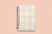 Hand drawn seamless cute patterns, a Pattern Graphic by ExpressShop (Thumbnail 4 of 5)