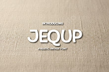 Jequ - Elegant Modern Serif Typeface
