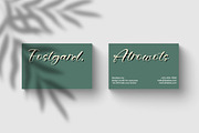 Fostgard - Casual Script Font, a Script Font by Dhabee (Thumbnail 3 of 15)