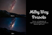 30 Milky Way Lightroom Bundle, a Preset Add-On by 3Motional (Thumbnail 4 of 11)