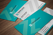 Corporate Business Card CM103, a Business Card Template by annozio (Thumbnail 1 of 4)